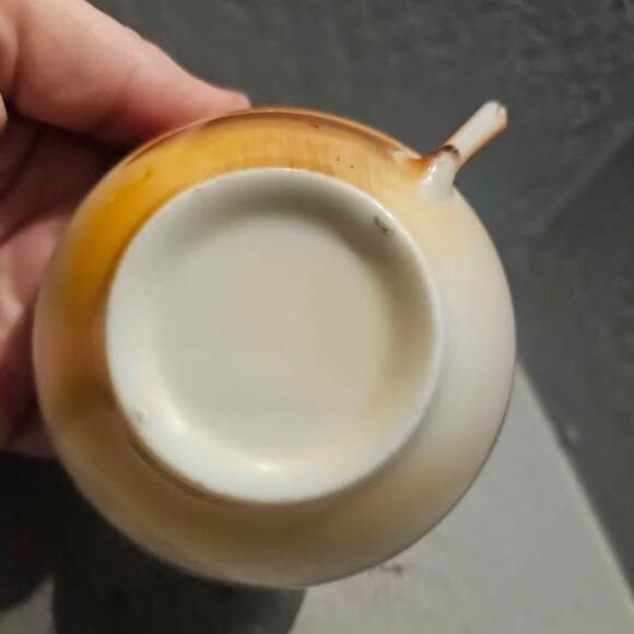 Ceramic Teacup Japanese Hand Painted - Picture 3 of 5